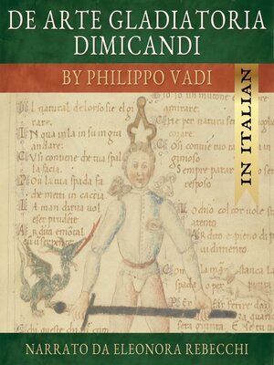 cover image of De Arte Gladiatoria Dimicandi (Italian version)